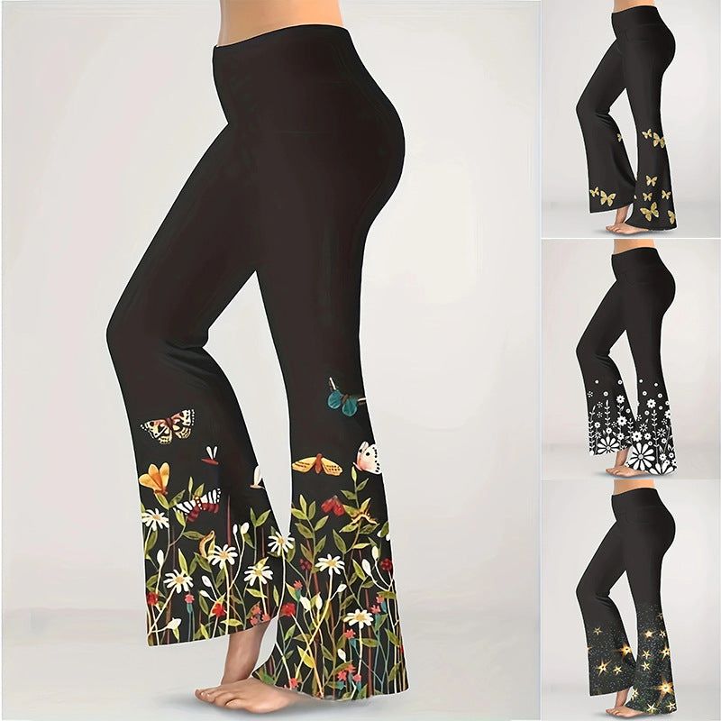 Summer Fashion Floral Print Casual Jumpsuit