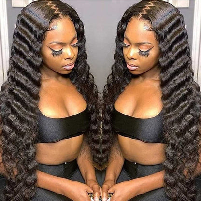 Front Lace African Chemical Fiber Small Curly Hair Big Wave Wig