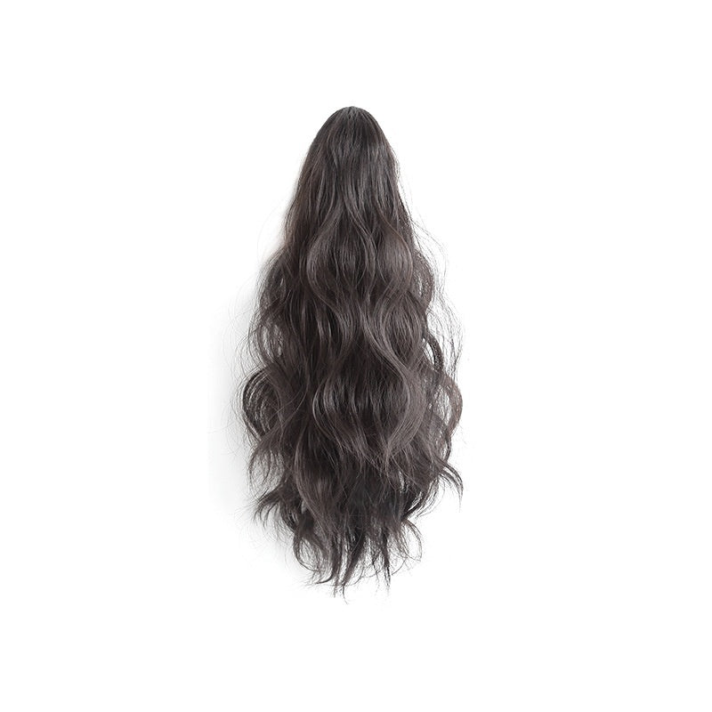 Wig Ponytail Female Small Jaw Clip Water Ripple Curl Ponytail Natural Simulation