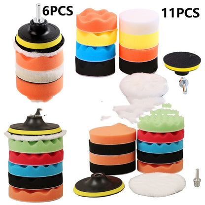 Flat Sponge Wheel Car Polishing Waxing