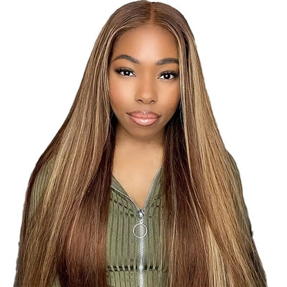 Lace Wig Highlight Gradient Fluffy Natural Fashion Headgear