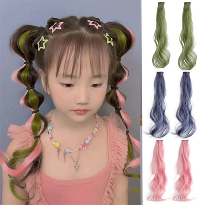 Color Wig Set One-piece Simulation Seamless Invisible