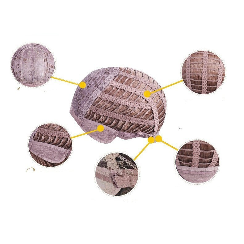 European And American Wig Women's Split Foam Face Perm