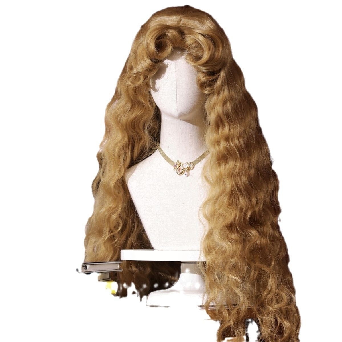 French Fluffy Small Curls Lolita Long Wig