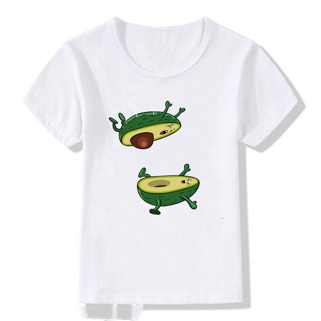 Kids Summer New Cute Vegan Boys Girls T Shirt
