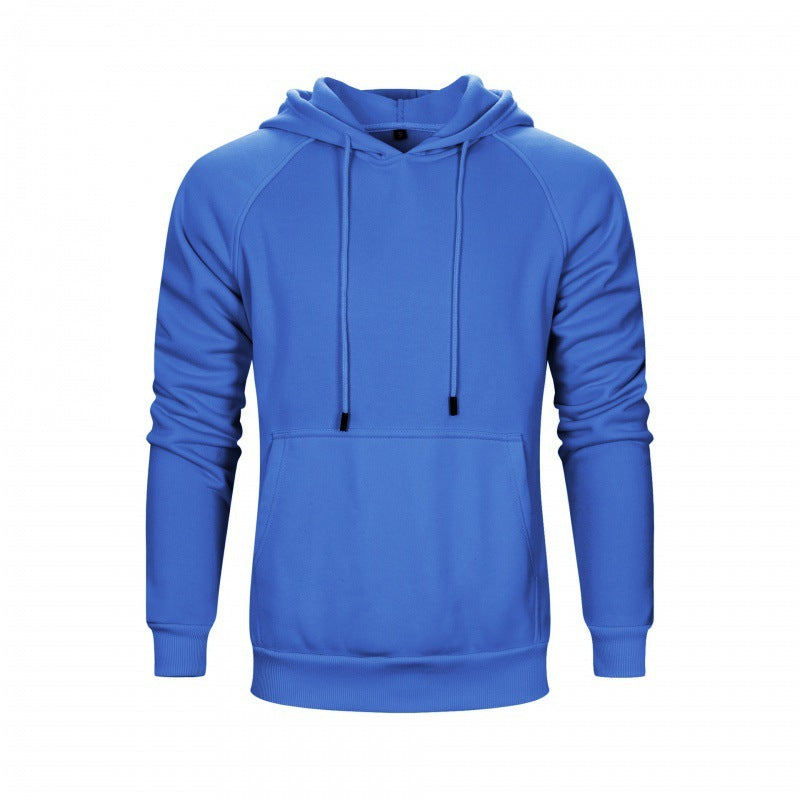 Men's Solid Color Hoodie Hip-hop Street Clothing Coat