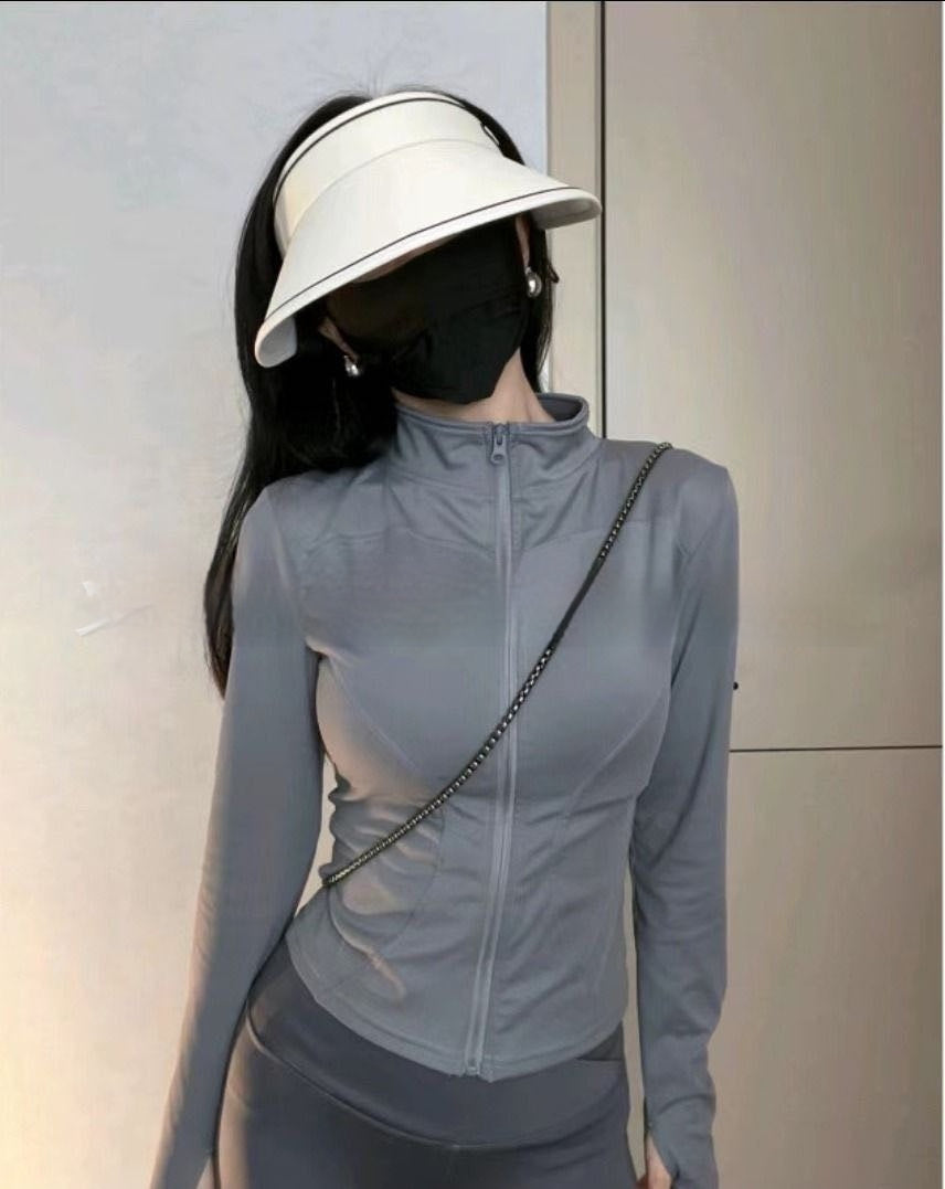 Spring And Autumn Leisure Hot Girls Wear Sportswear Sun Protection Clothing