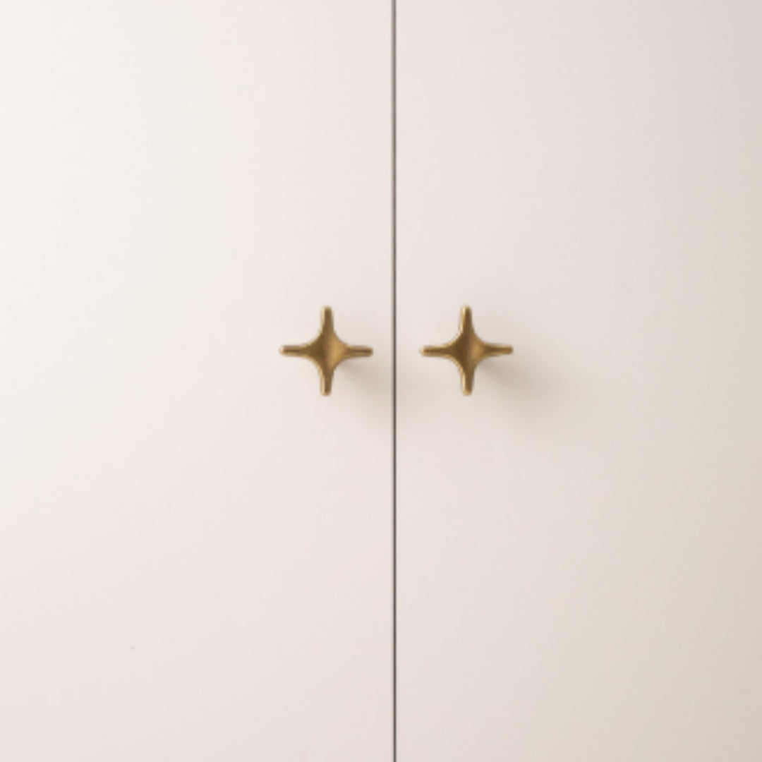 Personalized Retro French Cabinet Handle Bronze