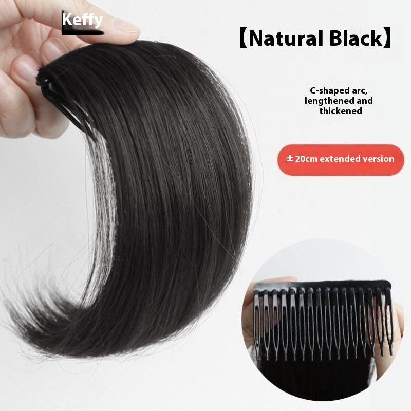 High Skull Fluffy Head Wig Set