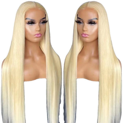 Front Lace Long Straight African Women Wig Head Cover