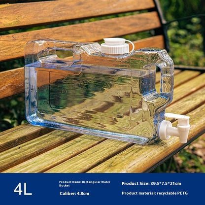 Portable Large Capacity Outdoor Sports Square Bucket