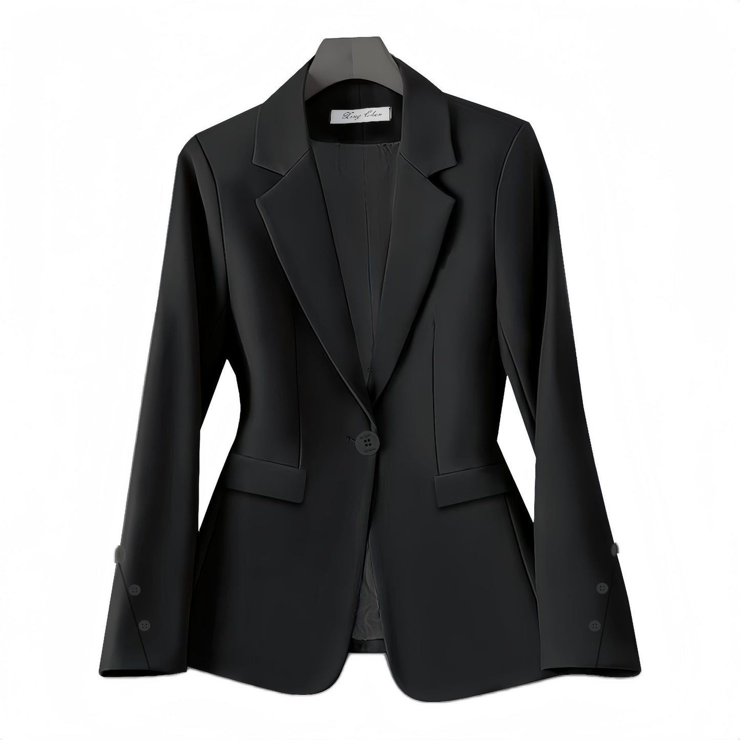 Korean Style Loose Spring And Autumn High-grade Female Brown Suit