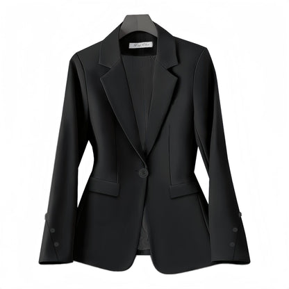 Korean Style Loose Spring And Autumn High-grade Female Brown Suit