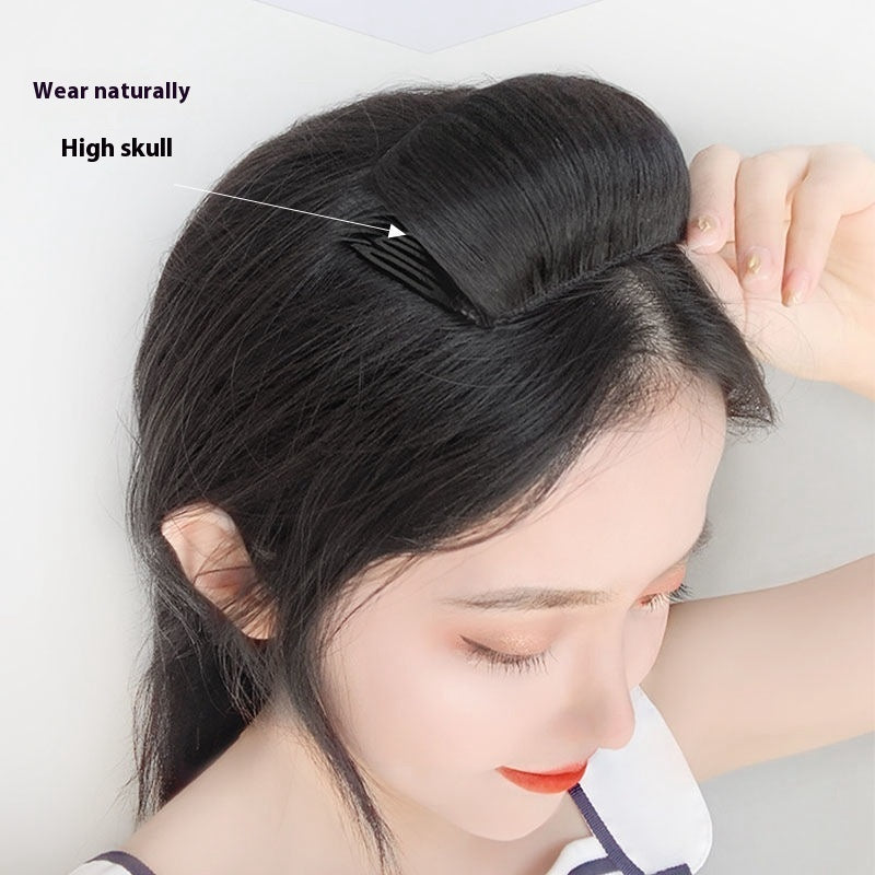 High Skull Fluffy Head Wig Set