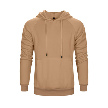 Men's Solid Color Hoodie Hip-hop Street Clothing Coat