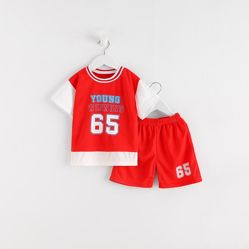 Sportswear Two-piece Set Children's Clothing New