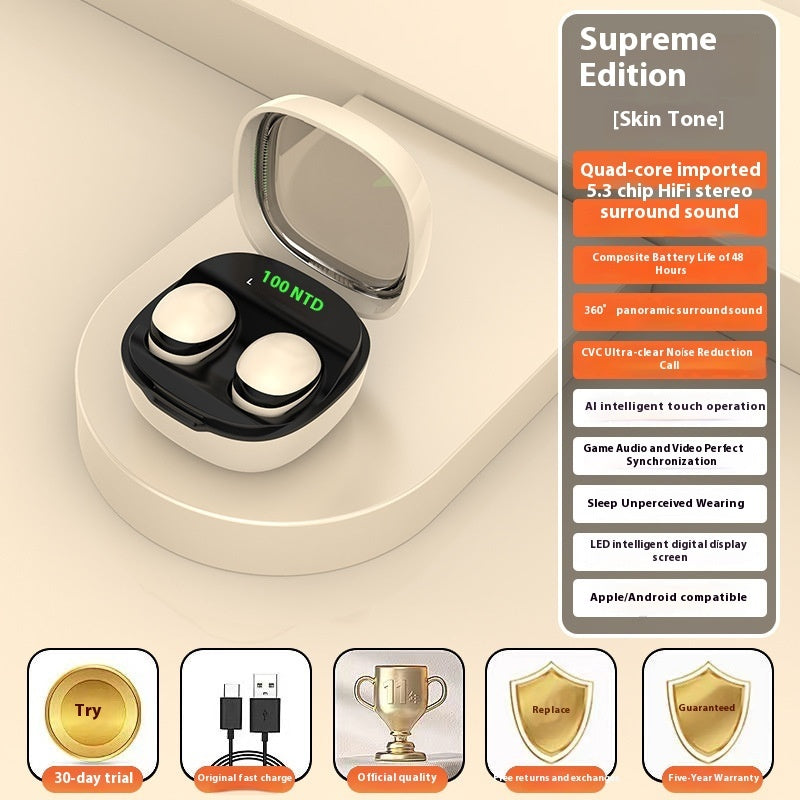 Bluetooth Mini Ultra-small Wireless Binaural Sports Headset