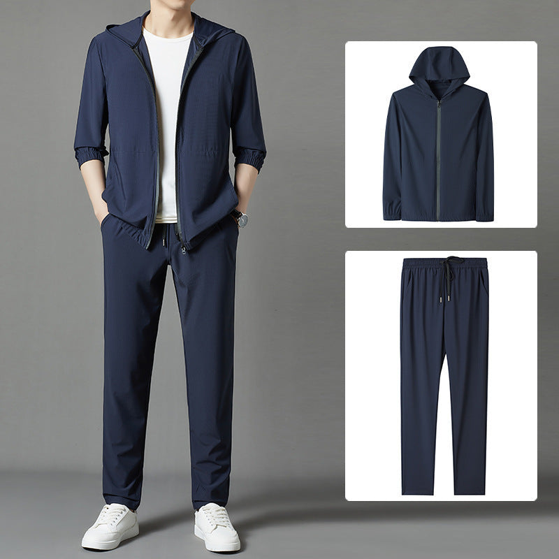 Korean Version Sun-protective Clothing Suit Fashion Loose Casual Hooded Thin