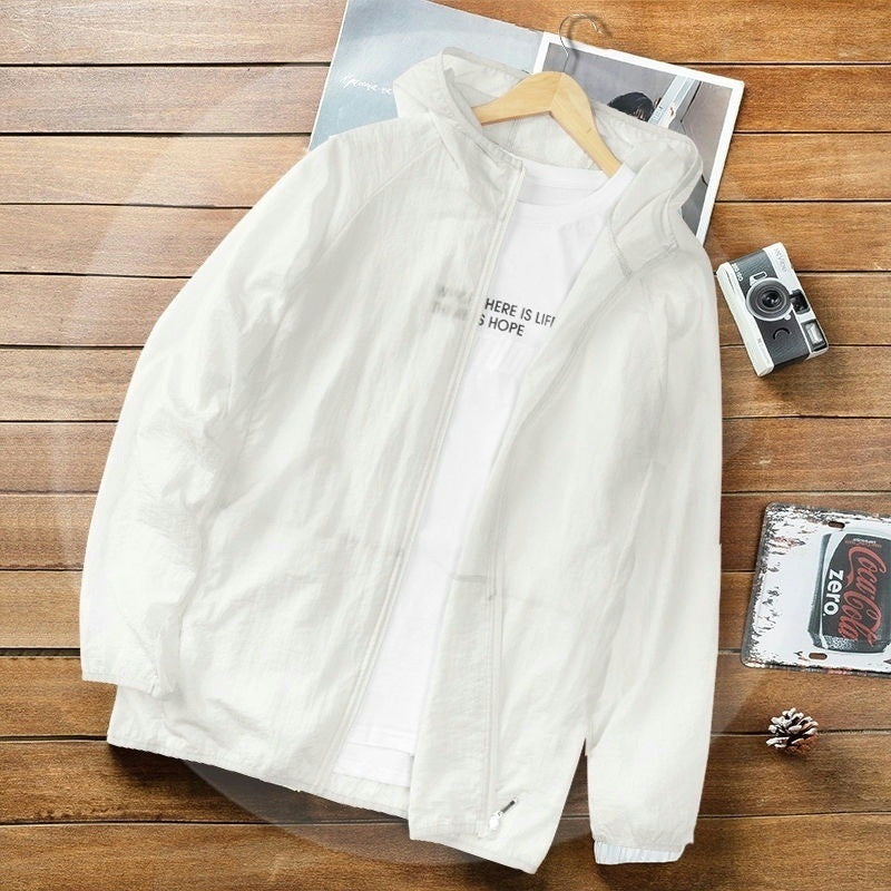 Summer Sun Protection Quick-drying Wind Shield Ice Silk Ultra-thin Sun-protective Clothing