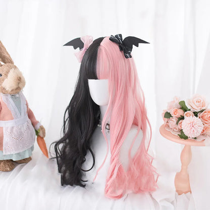 Harajuku Japanese Lolita Lo Niang Wig Long Curly Hair