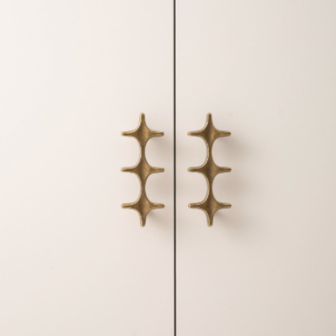Personalized Retro French Cabinet Handle Bronze