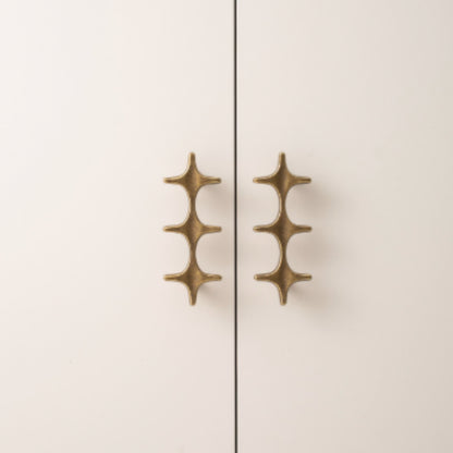 Personalized Retro French Cabinet Handle Bronze