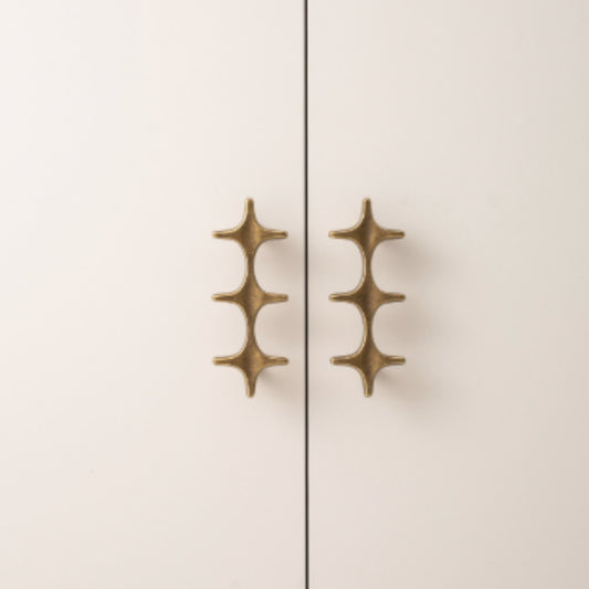 Personalized Retro French Cabinet Handle Bronze