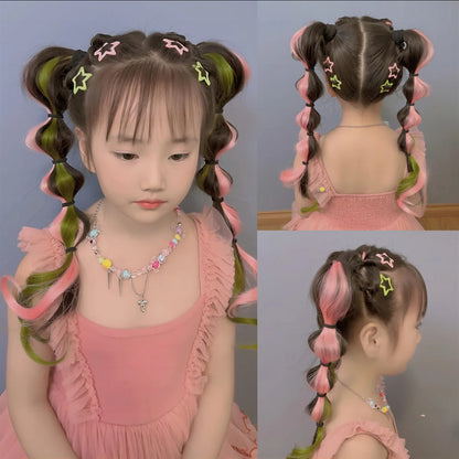 Color Wig Set One-piece Simulation Seamless Invisible