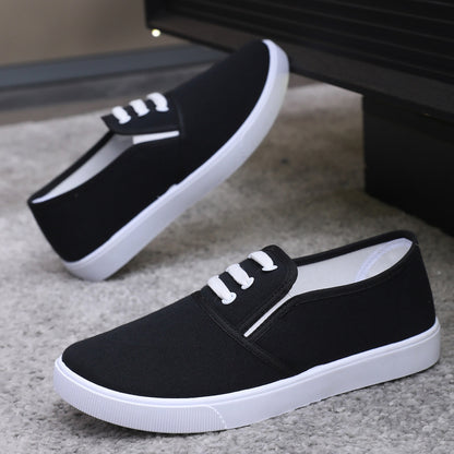 Slip-on Canvas Shoes Flat Women