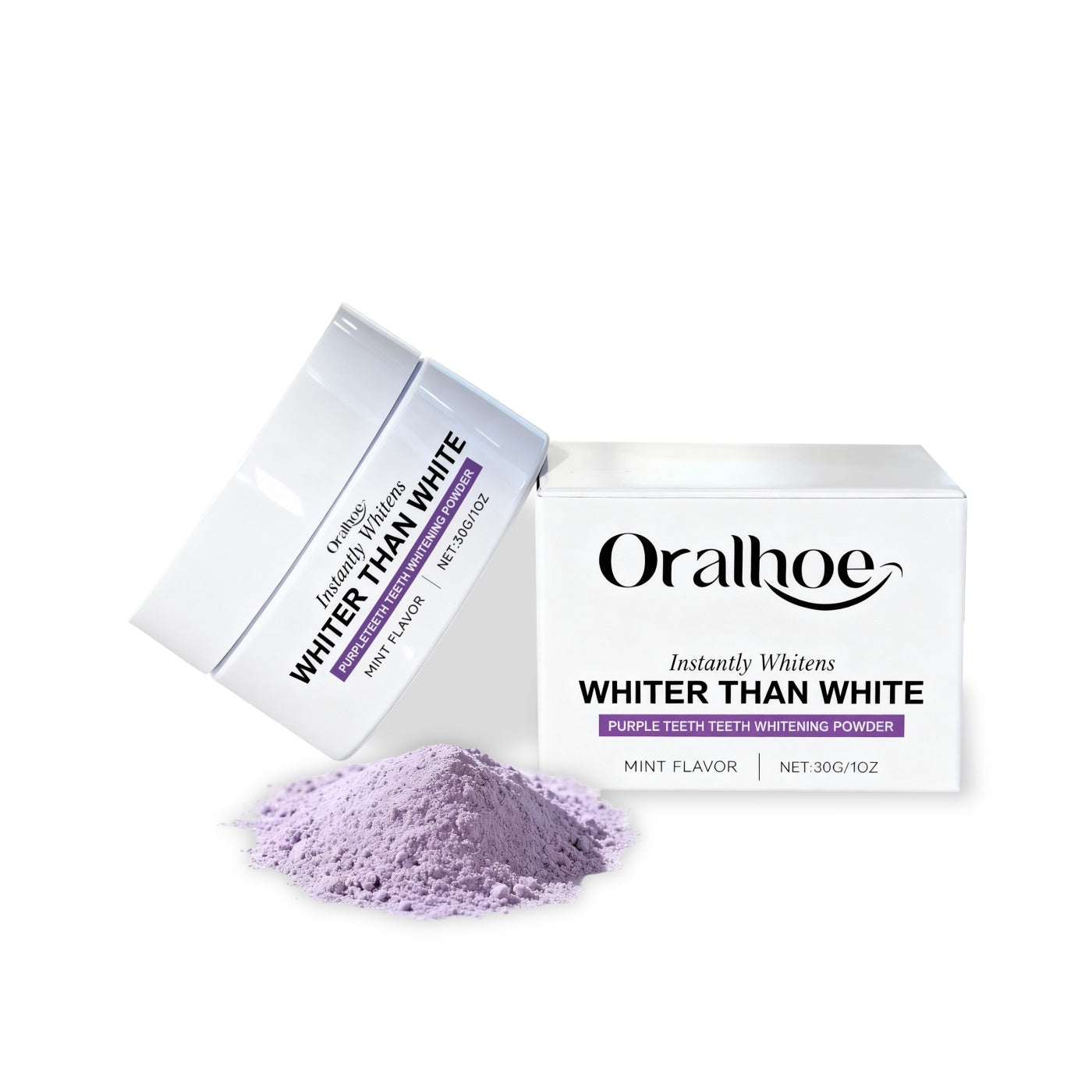 Purple Teeth Whitening Powder