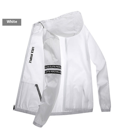 Lightweight Breathable Sun Protection Clothing Men's Jacket