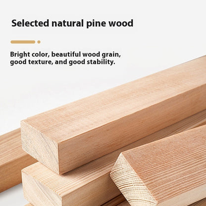 Desktop Blind Box Storage Display Stand Wooden Ladder Display Rack