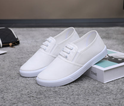 Slip-on Canvas Shoes Flat Women