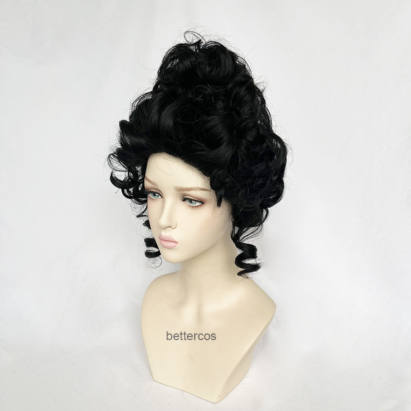 European French Aristocratic Makeup Ball Wig