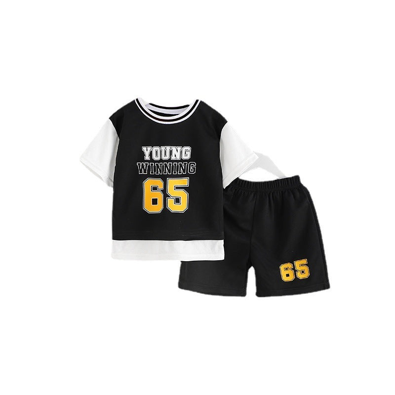 Sportswear Two-piece Set Children's Clothing New