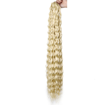 Chemical Fiber Wig Crochet Deep Curve 32inch