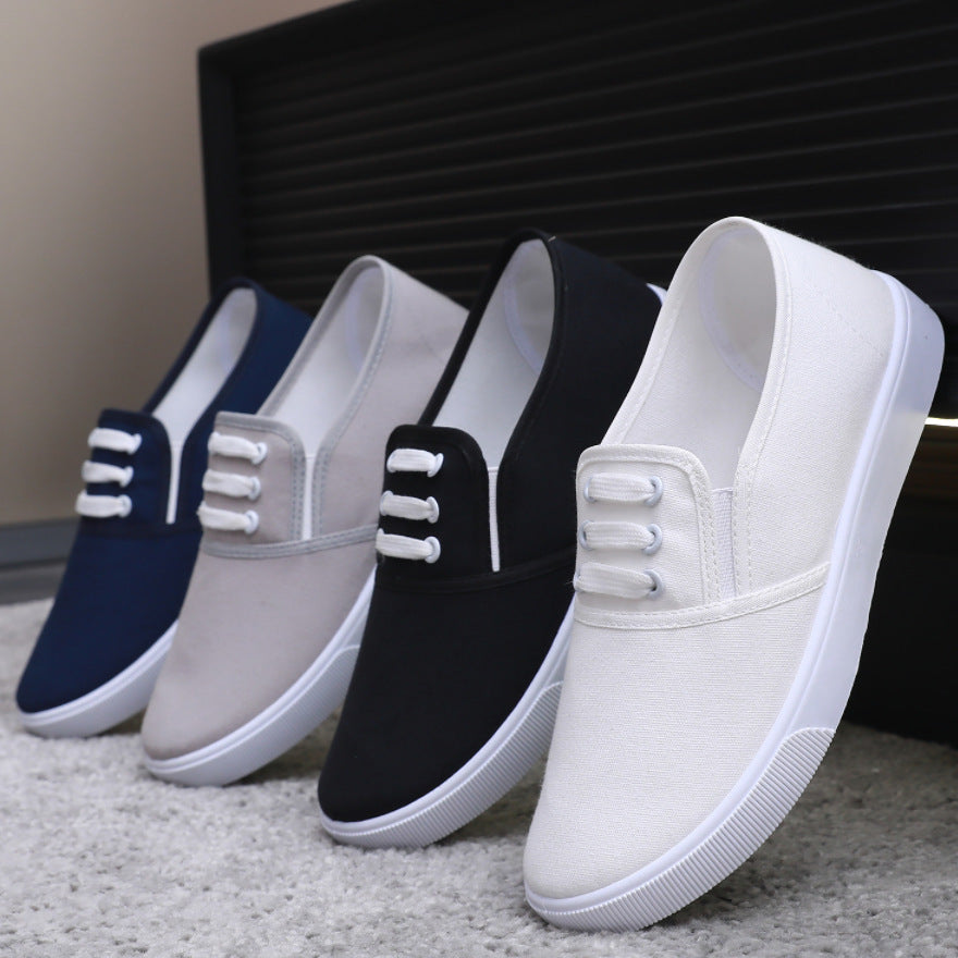 Slip-on Canvas Shoes Flat Women
