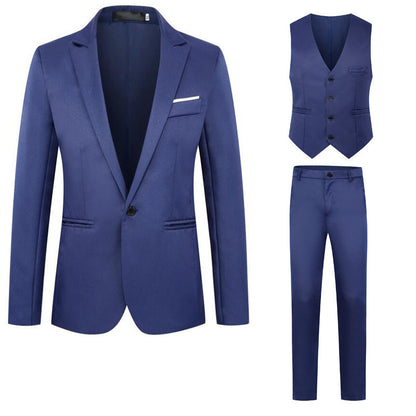 Men's Business Casual Men's Clothing Vest Suit Suit