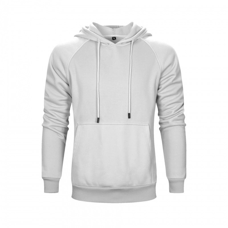 Men's Solid Color Hoodie Hip-hop Street Clothing Coat