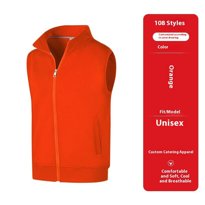 Vest Overalls Printing Net Coffee Catering Supermarket Volunteers