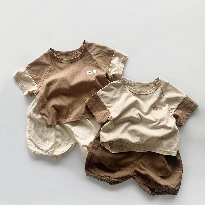 Retro Mori Style 100 Cotton Coat Female Little Kids' T-shirt