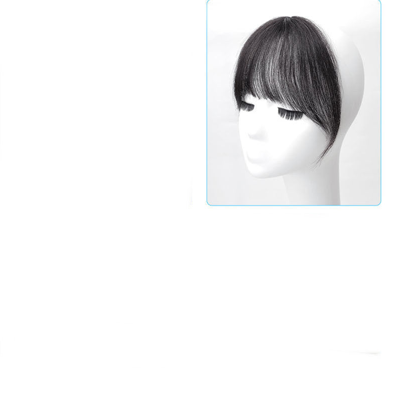 Women's Fashion Natural Air Bangs Wig