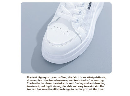 White Shoes For Women Spring And Summer Women's Breathable Versatile Casual Platform Sports